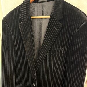 BLACK VELVET JACKET 44